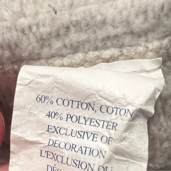 ABERCROMBIE & FITCH Women’s Light Gray Logo Pullover Hoodie Size M - Picture 4 of 4